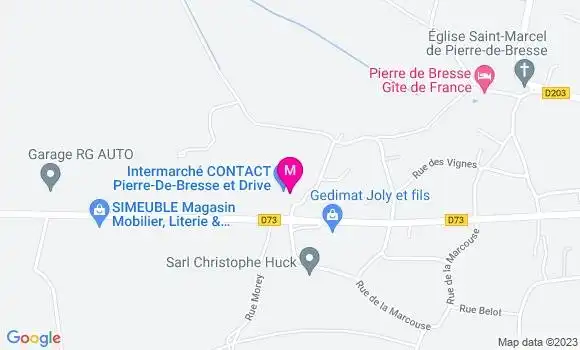 Localisation Intermarché Station