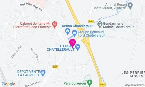 Localisation Station Leclerc