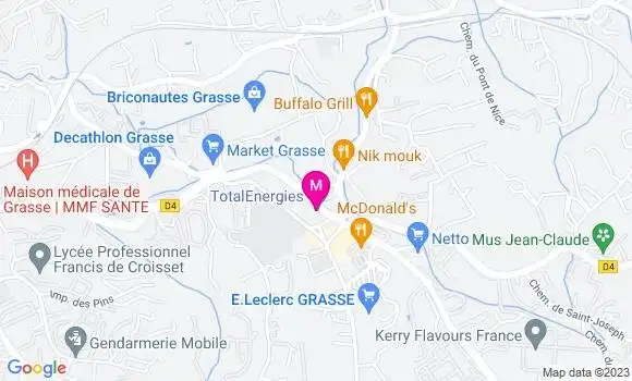 Localisation TotalEnergies