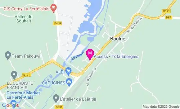 Localisation Access TotalEnergies