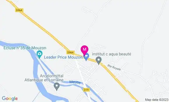 Localisation Station Esso