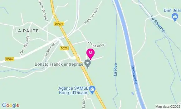 Localisation TotalEnergies