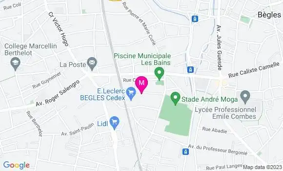 Localisation Station Leclerc