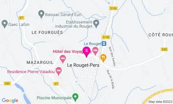 Localisation Etablissements Lacombe
