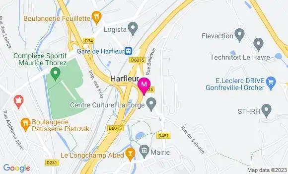Localisation Relais de la Porte Océane