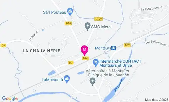 Localisation Intermarché Station