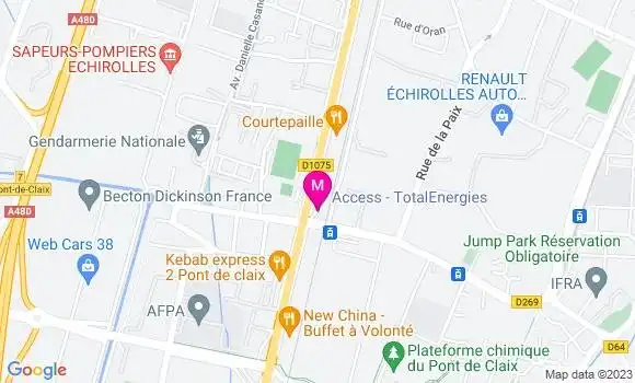 Localisation Access TotalEnergies