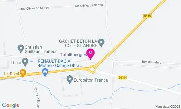 Localisation Station Côtoise