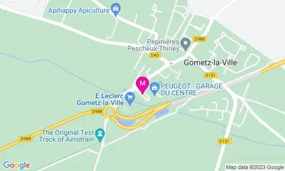 Localisation Station Leclerc