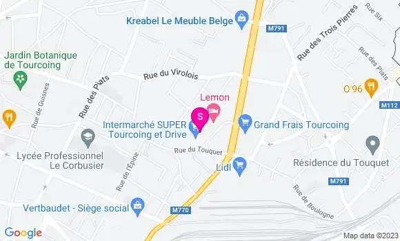 Localisation Intermarché Station