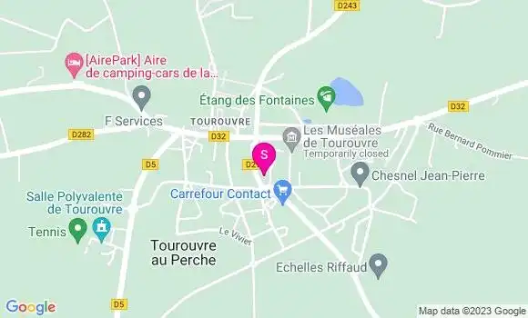 Localisation Carrefour Contact