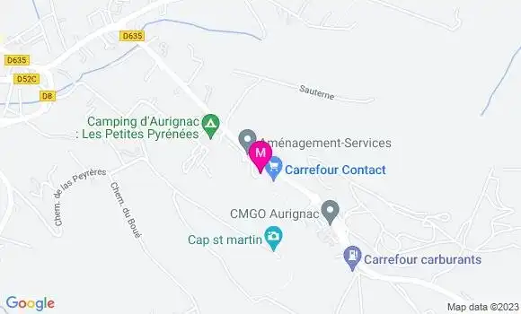 Localisation Carrefour Contact