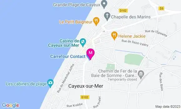 Localisation Carrefour Contact