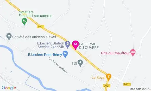 Localisation Station Leclerc
