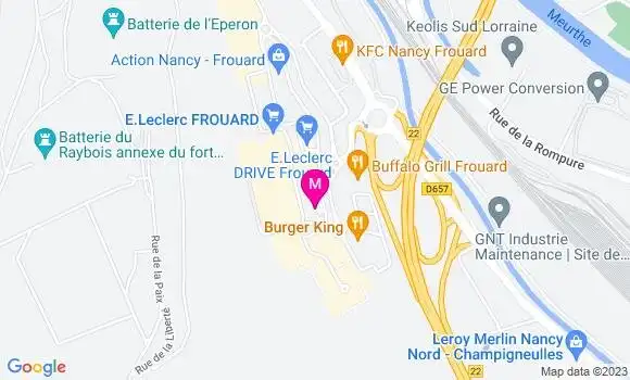 Localisation Station Leclerc