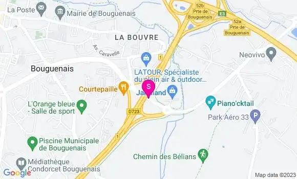 Localisation Avia Aires des Ajoncs
