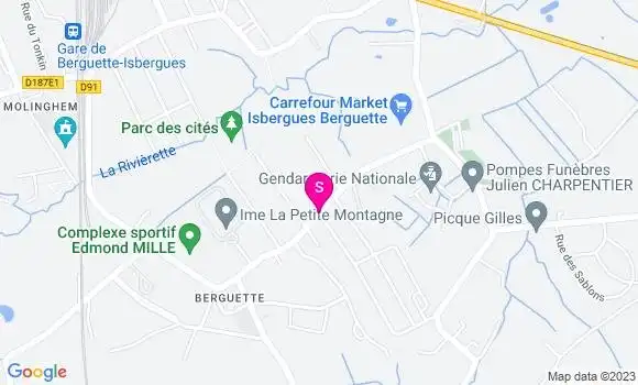 Localisation Carrefour Market