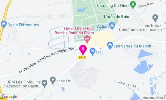 Localisation Intermarché Station