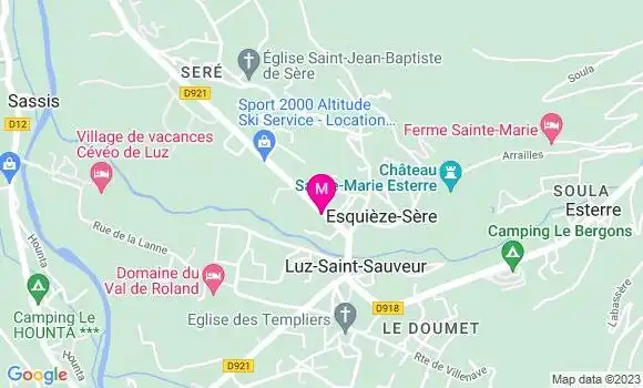 Localisation Le Relais des Pyrénées