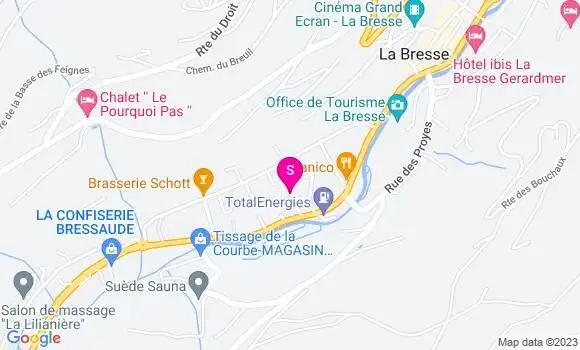 Localisation TotalEnergies