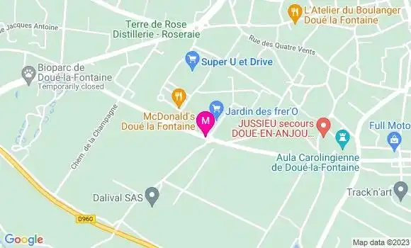 Localisation Super U