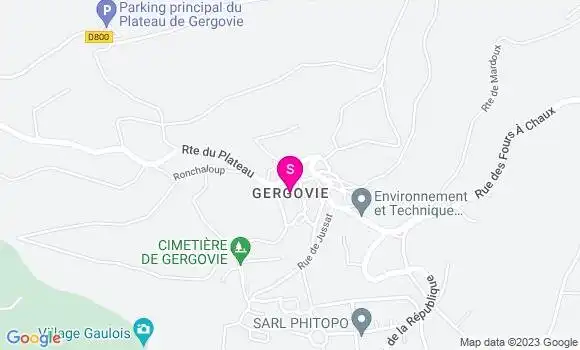 Localisation Relais de Gergovie