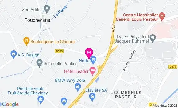 Localisation Netto