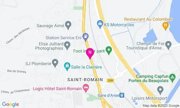Localisation Rongeat