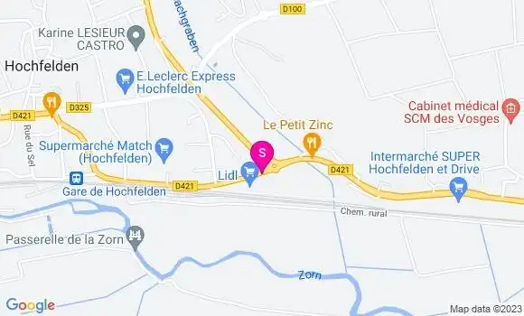 Localisation Intermarché Station