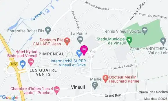 Localisation Station Intermarché