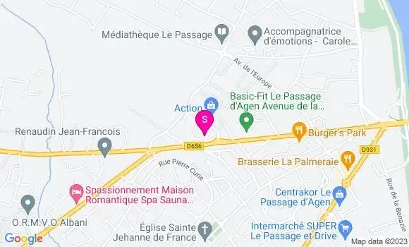 Localisation Intermarché Station