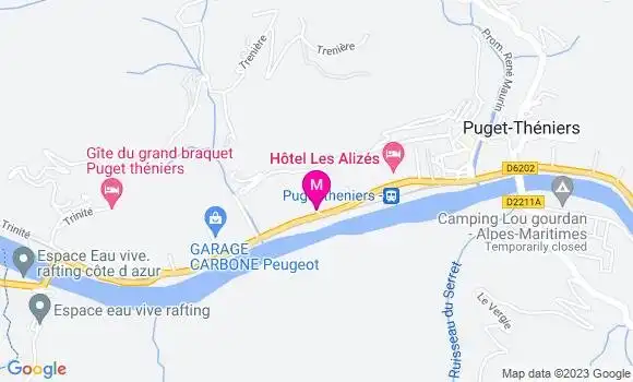 Localisation Carrefour Market