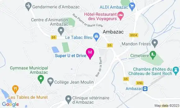Localisation Station U