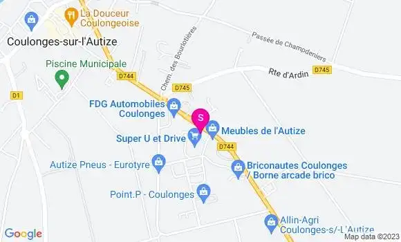 Localisation Station U