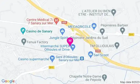 Localisation Intermarché