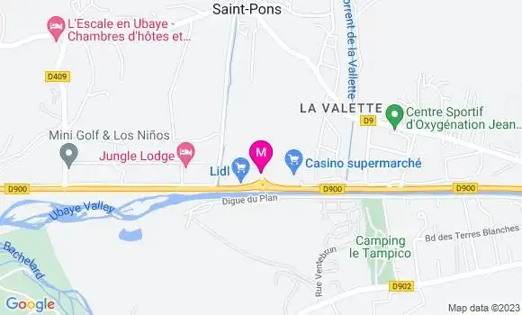 Localisation Sata Stations