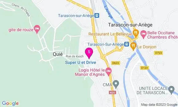 Localisation Super U