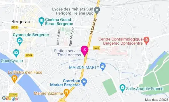 Localisation Station Total Access