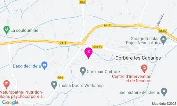 Localisation Carrefour Market
