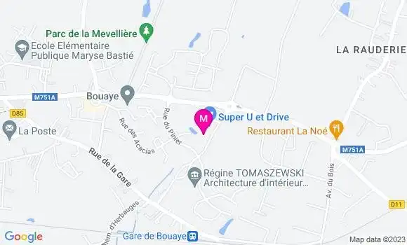 Localisation Super U