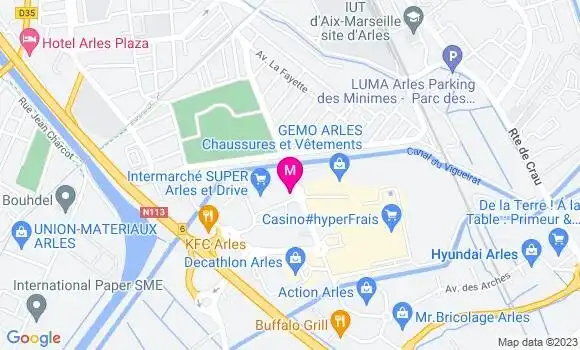Localisation Intermarché Station