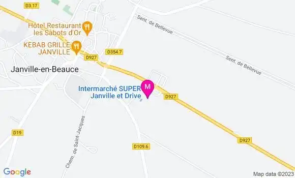 Localisation Intermarché Station