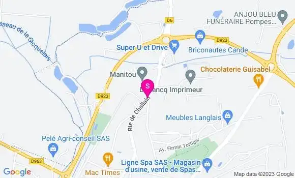 Localisation Super U