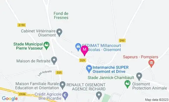 Localisation Intermarché