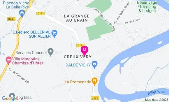 Localisation Station Leclerc