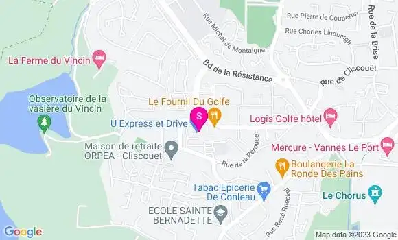 Localisation Super U