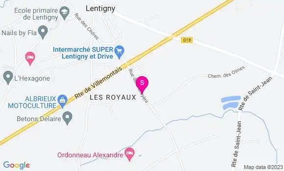 Localisation Intermarché Station