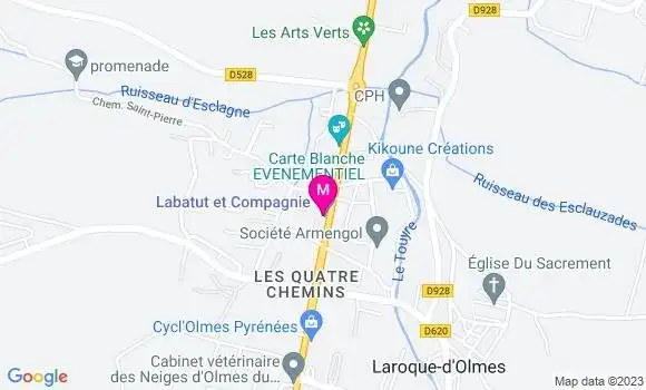 Localisation Labatut et Compagnie