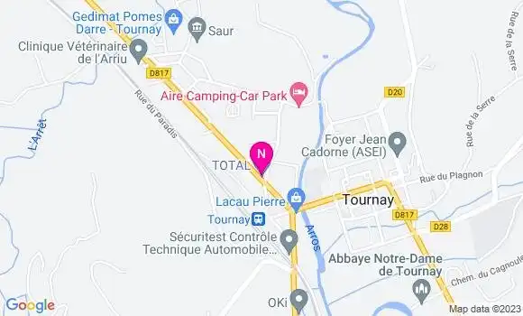 Localisation Pecassou Paul