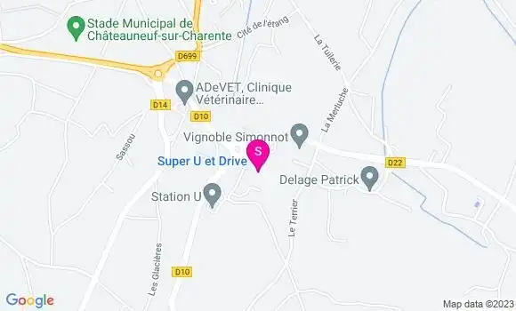 Localisation Super U